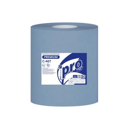 Протирочные полотенца  PROtissue, 350м, 2 слоя, синий