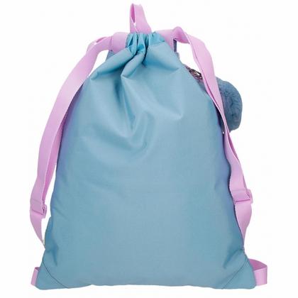 Мешок д/обуви "Cute girl" полиэстер, фиолетовый