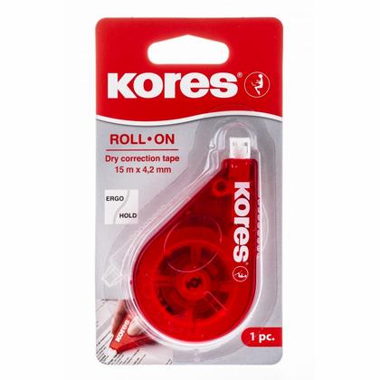 Корректор роллер "Kores Roll On" 15 м*4,2 мм, полибег