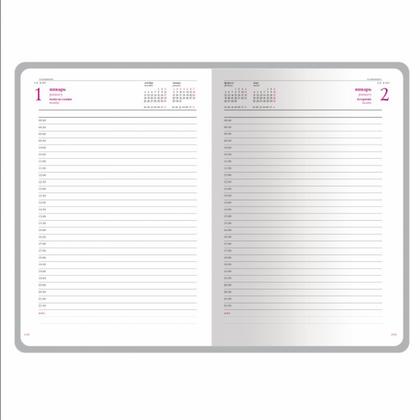 Ежедневник датир. А5 146*206 мм, 336 стр., лин. "Sidney Nebraska" тверд. обл. кожзам., синий, срез золотистый 2026