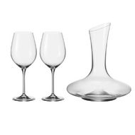 Набор д/красного вина 2 бокала + графин "Barcelona" подарочн. упак., прозрачный