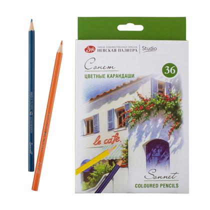 Карандаш цветной "Сонет" набор 36 цв.