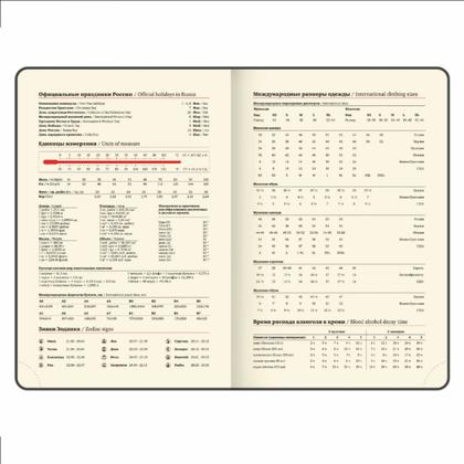 Ежедневник датир. А5 213*138 мм, 336 стр., лин. "Accent" тверд. обл. кожзам, синий 2026