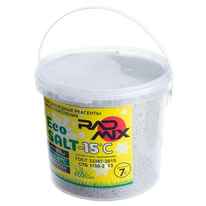 Противогололёдный материал ПГМ РАДМИКС Экосол, ведро 7 кг