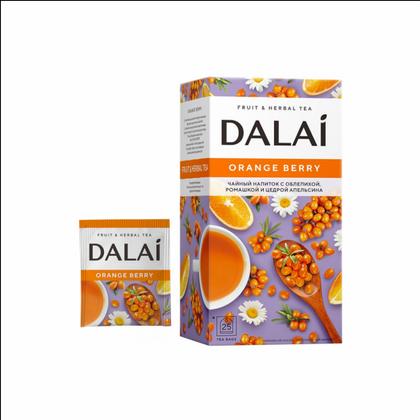Чайный напиток "Dalai" 25 пак*1.2 гр., Orange berry