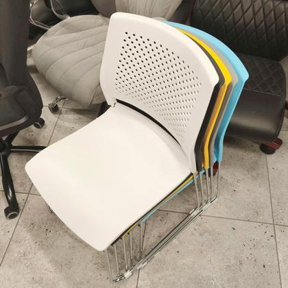 Стул д/посетителей EVERPROF Neo пластик, серый