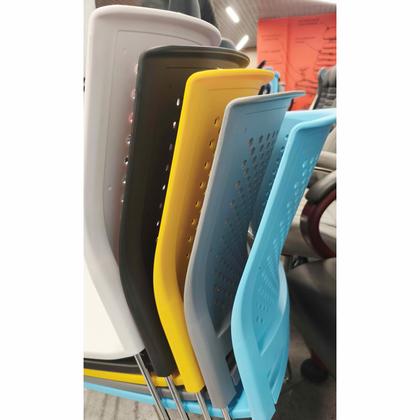 Стул д/посетителей EVERPROF Neo пластик, серый