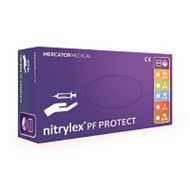 Перчатки нитриловые  неопудренные одноразовые  Nitrylex р-р XS 100 шт./уп. фиолетовый