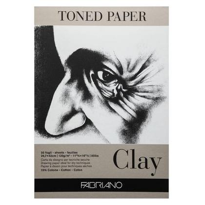 Блок бумаги для рисования "Fabriano. Clay" 29,7*42 см, 120 г/м2, 50 л.