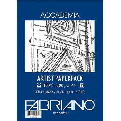 Блок бумаги для рисования "Fabriano. Art pack" А4, 200 г/м2, 100 л.