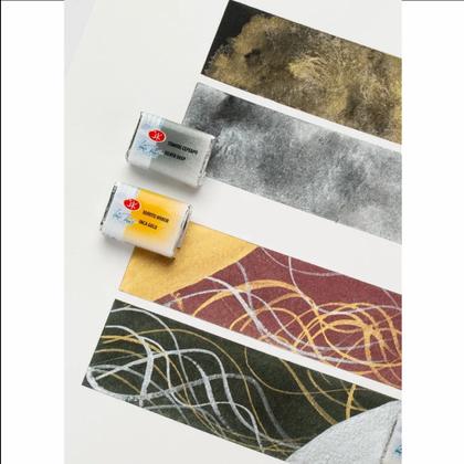 Краски акварельные "Белые ночи Русские сказки" набор 12 цв., кюветы