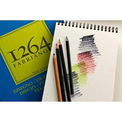 Блок-склейка бумаги для графики "Fabriano. 1264" 21*29,7 см, 200 г/м2, 50 л.