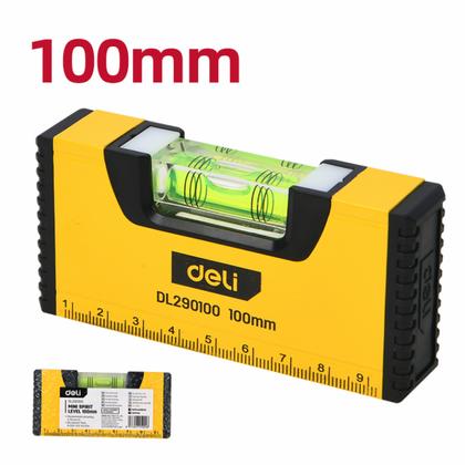 Уровень строительный Deli YS EDL290100 100 мм, магнит