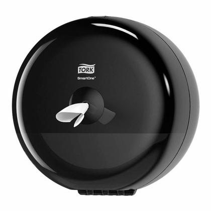 Диспенсер TORK SmartOne д/туалетной бумаги в мини рулонах пластиковый, черный, T9