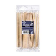 Палочки для еды 20 см в индивид. ПП-упаковке, бамбук, 100 шт/упак