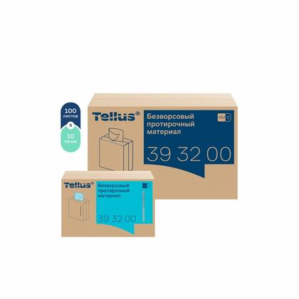 Протирочный материал нетканый Tellus безворсовый, 1-сл., 100 листов, WM5