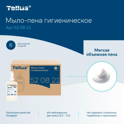 Мыло-пена Tellus Комфорт 1л, гигиеническое, SC4