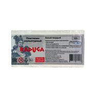 Пластилин скульптурный "7ПЛ-004ПР" белый твердый, 500 г.