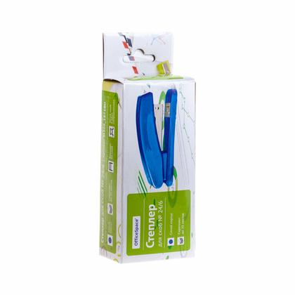 Скобосшиватель 20 л. "OfficeSpace" синий