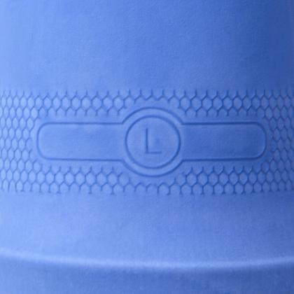 Перчатки латексные с х/б покрытием HQ Profiline р-р M синий