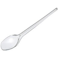Пластиковая ложка чайная одноразовая 12,2 см, 100 шт./упак., премиум прозрачная
