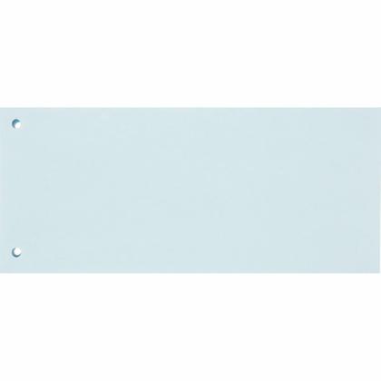 Разделитель д/документов "Комус" карт., 100 шт., б/маркир., голубой