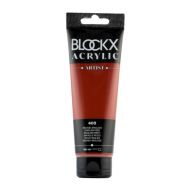 Краски акриловые "Blockx" 405 английская красная, 120 мл., туба