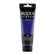Краски акриловые "Blockx" 956 ультрамарин фиолетовый, 120 мл., туба