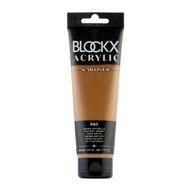 Краски акриловые "Blockx" 843 сиенна натуральная, 120 мл., туба