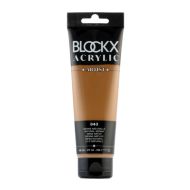 Краски акриловые "Blockx" 843 сиенна натуральная, 120 мл., туба