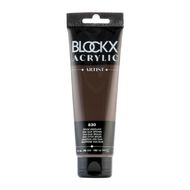 Краски акриловые "Blockx" 830 коричневый Ван-Дейка, 120 мл., туба