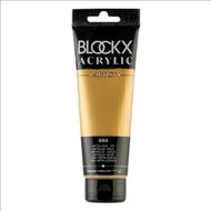 Краски акриловые "Blockx" 050 золото металлик, 120 мл., туба