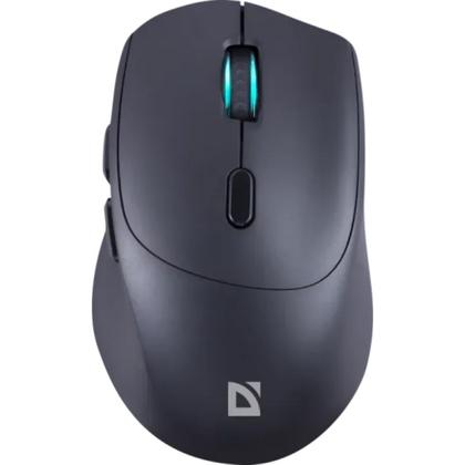 комп. мышь DEFENDER effect X MS-095 (оптич., беспроводная, черный, 800-1600 dpi)