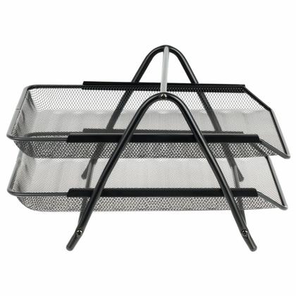 Модуль горизонтальный "Стамм" на 2 лотка, черная сетка