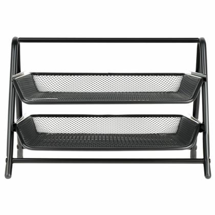 Модуль горизонтальный "Стамм" на 2 лотка, черная сетка