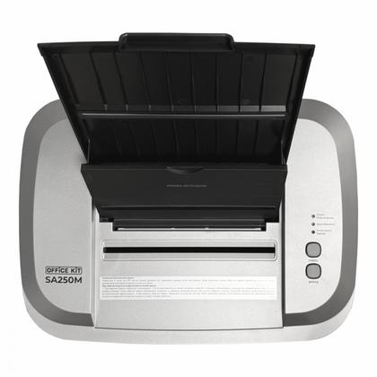 Уничтожитель Office Kit SA250M 1.9x12 (P-5, 1.9х10 мм, 9 лист., 35литров, автоподатчик 230 листов)
