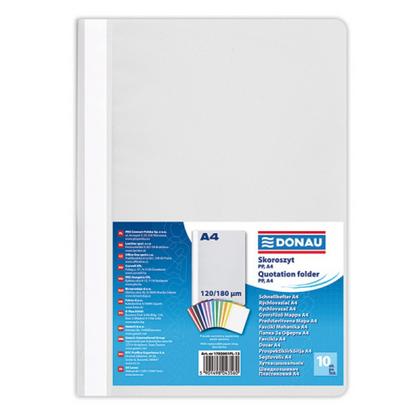 Папка скоросшиватель А4 "Donau" серый