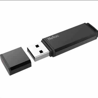 Карта памяти USB Flash 3.2 64 Gb U351, алюминиевый сплав, Netac