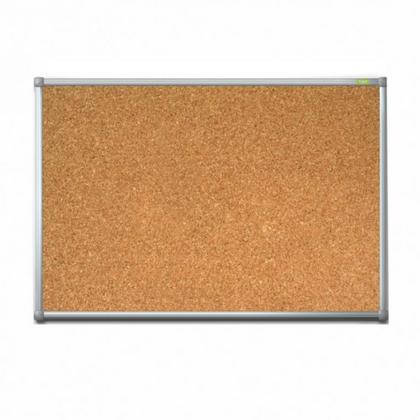 Доска  90*120 см, пробка, в алюмин. профиле Elegant