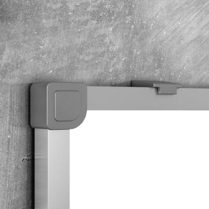 Доска  45*60 см, полимер, белый, в алюмин. профиле Line