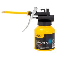 Масленка "Deli" 180 мл., метал., желтый, медный носик