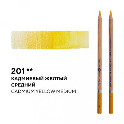 Карандаш акварельный "Белые ночи" 414, коричневый золотистый