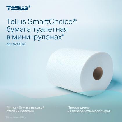 Бумага туалетная  Tellus Комфорт TP9 SmartChoice в мини-рулонах 118,2м, 2-сл.