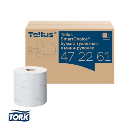 Бумага туалетная  Tellus Комфорт TP9 SmartChoice в мини-рулонах 118,2м, 2-сл.