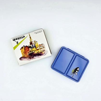 Краски акварельные "Aquarius. USK Symposium set" набор 4 цв., кюветы, металл. коробка