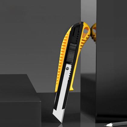 Нож строительный Deli YS EDL003B 18 мм 24 шт./упак, универсальный