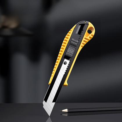 Нож строительный Deli YS EDL003B 18 мм 24 шт./упак, универсальный