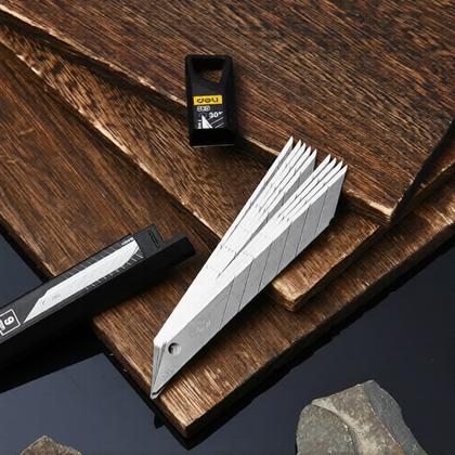 Лезвие для стр. ножа "Deli SK5" 9 мм, 10 шт.