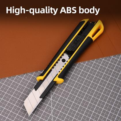 Нож строительный Deli YS EDL003H 18 мм, универсальный