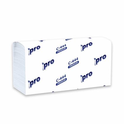 Полотенца бумажные  PROtissue Z - сложение 150 листов, 2 слоя, Instant, 100% целлюлоза